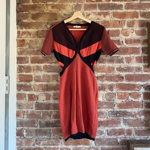 Glamorous Bodycon Mini Dress with Side Cutouts